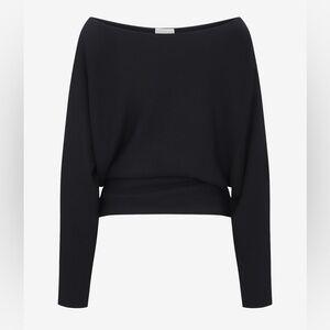 NWT Khaite Juno Off-the-Shoulder Top